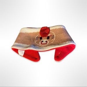 Kids Sock monkey headband/ear warmers new